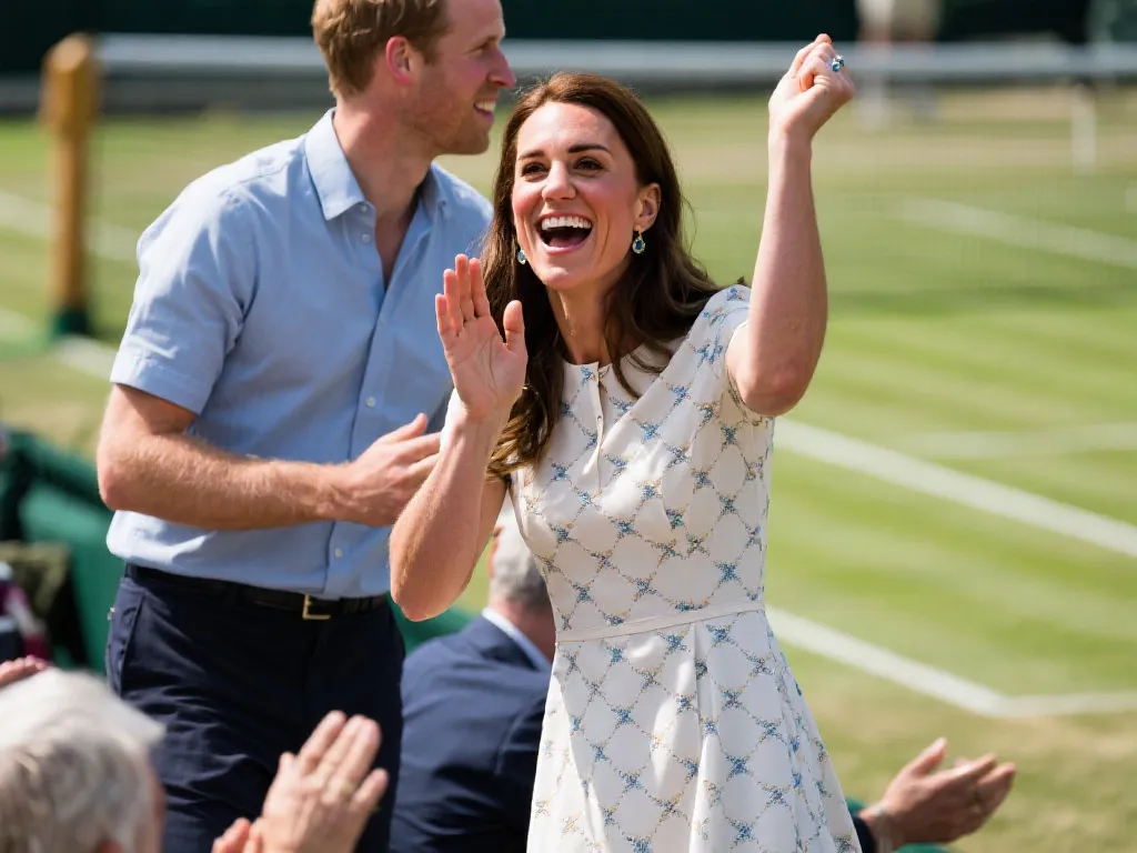 凯特·米德尔顿对威廉王子的运动世界：独一无二的陪伴